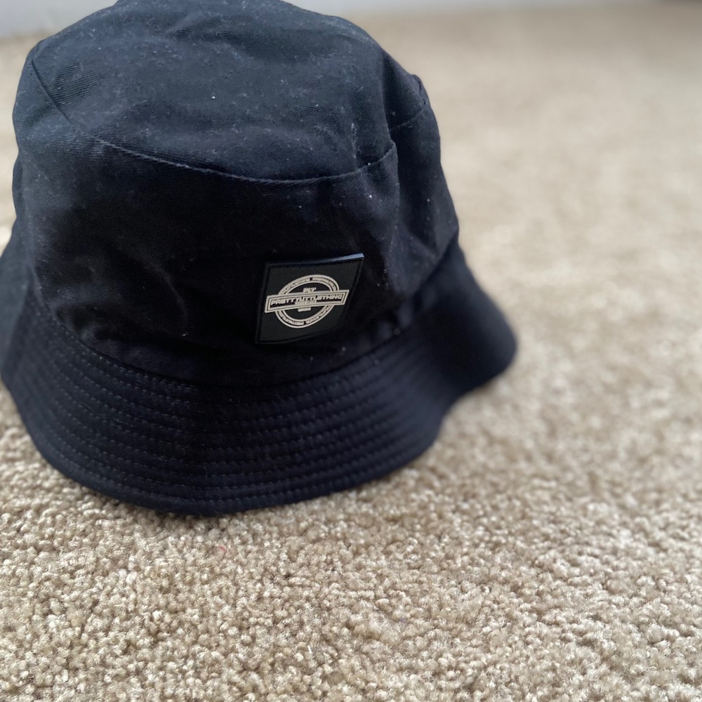 Black Bucket hat